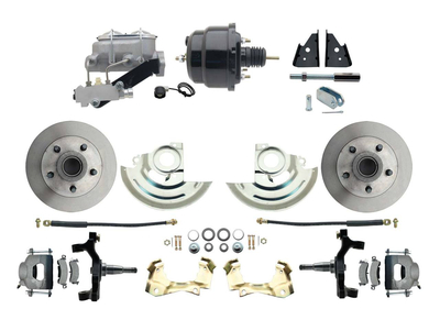 1964-1972 GM A Body 2 Inch Drop Front Disc Brake Booster & Wheel Conversion Kit #21