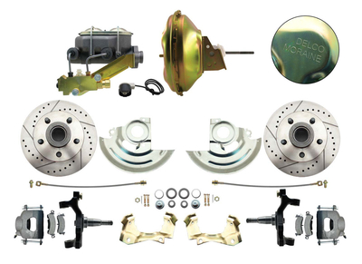 1964-1972 GM A Body 2 Inch Drop Front Disc Brake Booster & Wheel Conversion Kit #5