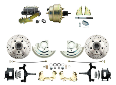 1964-1972 GM A Body 2 Inch Drop Front Disc Brake Booster & Wheel Conversion Kit #22