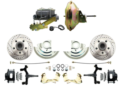 1964-1972 GM A Body 2 Inch Drop Front Disc Brake Booster & Wheel Conversion Kit #23