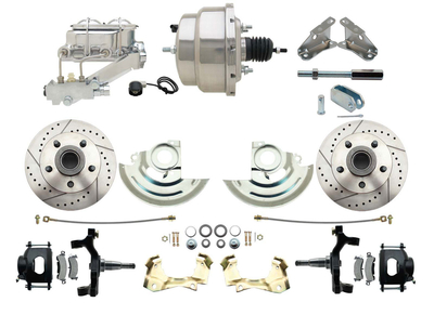 1964-1972 GM A Body 2 Inch Drop Front Disc Brake Booster & Wheel Conversion Kit #8