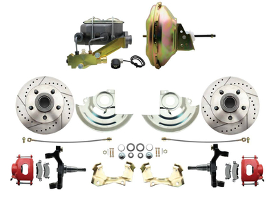 1964-1972 GM A Body 2 Inch Drop Front Disc Brake Booster & Wheel Conversion Kit #4