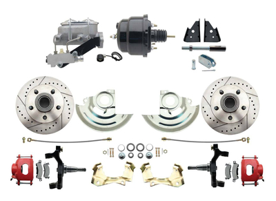 1964-1972 GM A Body 2 Inch Drop Front Disc Brake Booster & Wheel Conversion Kit #16