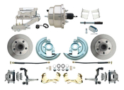 1964-1972 GM A Body Stock Height Front Disc Brake Booster & Wheel Conversion Kit #32