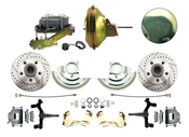 1964-1972 GM A Body Stock Height Front Disc Brake Booster & Wheel Conversion Kit #11