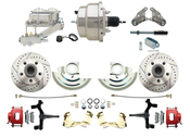 1964-1972 GM A Body 2 Inch Drop Front Disc Brake Booster & Wheel Conversion Kit #20