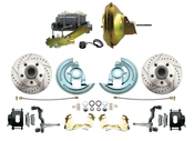 1964-1972 GM A Body Stock Height Front Disc Brake Booster & Wheel Conversion Kit #19