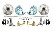 1962-1967 Chevy Nova Stock Height Front Disc Brake Wheel Conversion Kit #3