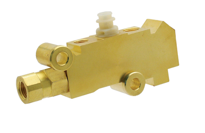 GM Universal Combination Disc/Disc Proportioning Valve - Plain Brass